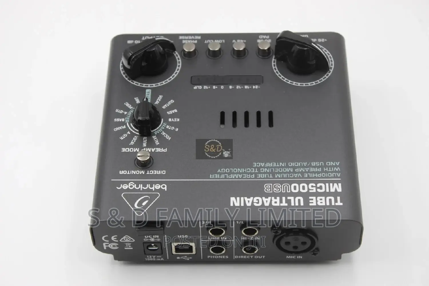 Behringer Voice Studio Recording Bundle