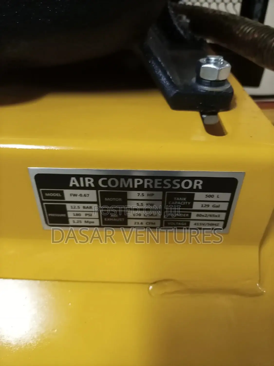 500l Air Compressor Wasp Brand