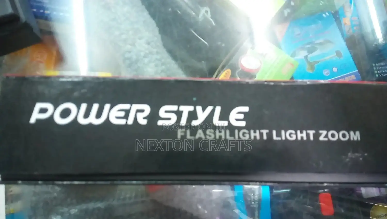 Power Style Rechargeable Flashlight Light Zoom