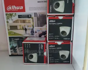 4 Cameras Full Kit and Full Installation