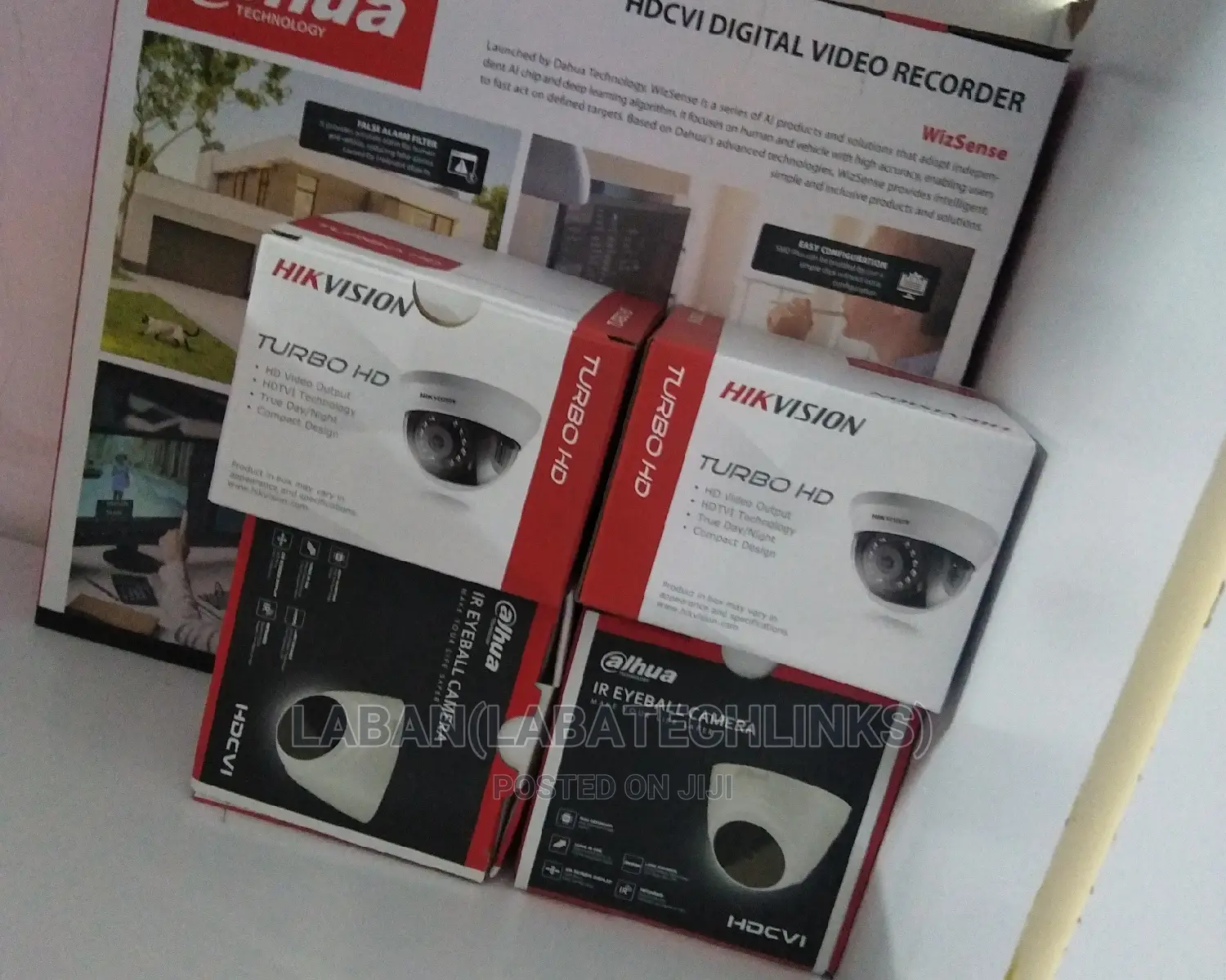 4 Camera Full Kit With Full Installation
