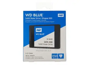 Western Digital 250gb WD Blue 3D Nand Internal Ssd