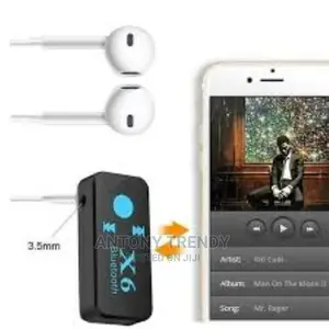 X6bluetooth Car FM Transmitter Audio Adapter Receiver Wirele