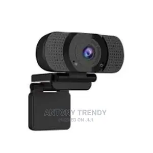 Webcam With Mic, 1080P HD With Auto Light Correction