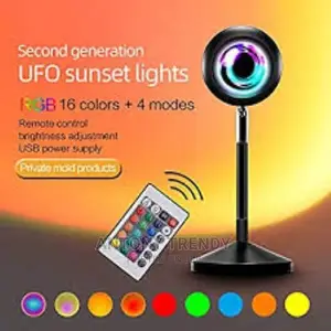 Romantic Visual Experience:Rainbow Night Light Projector Lam