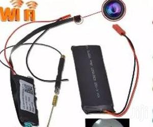 Mini HD Wireless WIFI IP Spy Hidden Pinhole Stand Alone Nanny