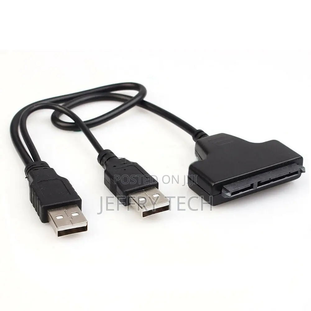 External PC SSD Hard Disk Drive Adapter USB to SATA 2.5" Con