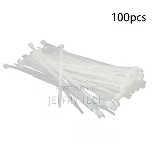 200x4.8mm Cable Ties Self Lock Zip Wire Fasten Wrap Organize