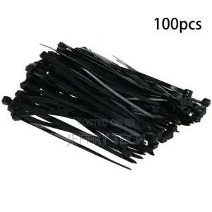 100pcs 100mm Width Cable Ties Zip Wire Fasten Wrap Self Lock