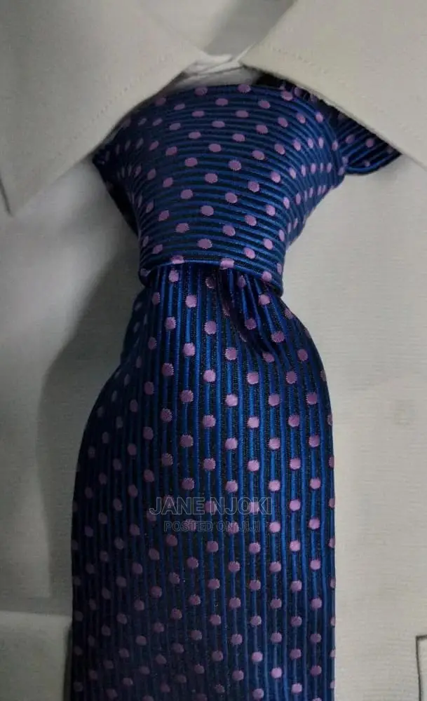 Tie Blue Porkerdot