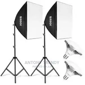 50*70cm Photography Softbox Kit Cube Umbrella Lighting Softb