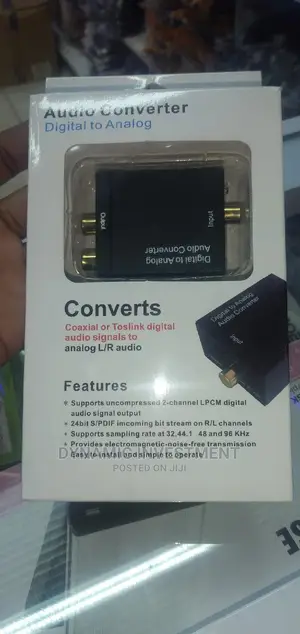Optical to Rca Converter( Digital to Audio Converter)