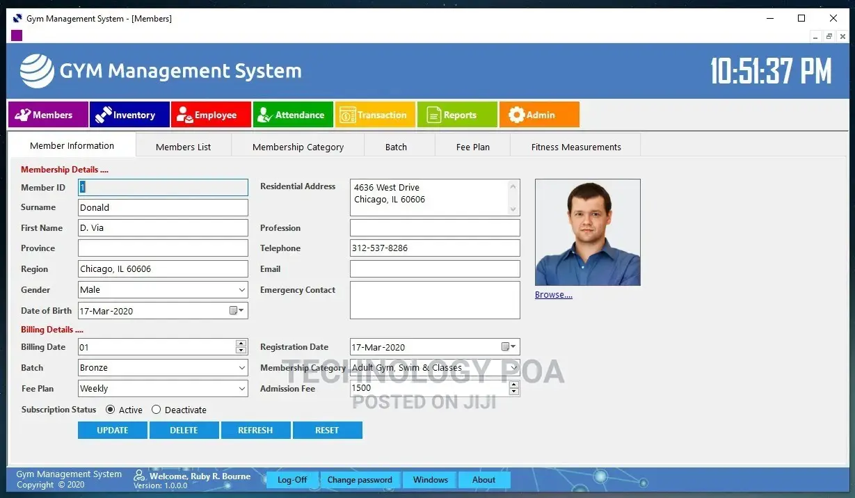 Gym Management System
