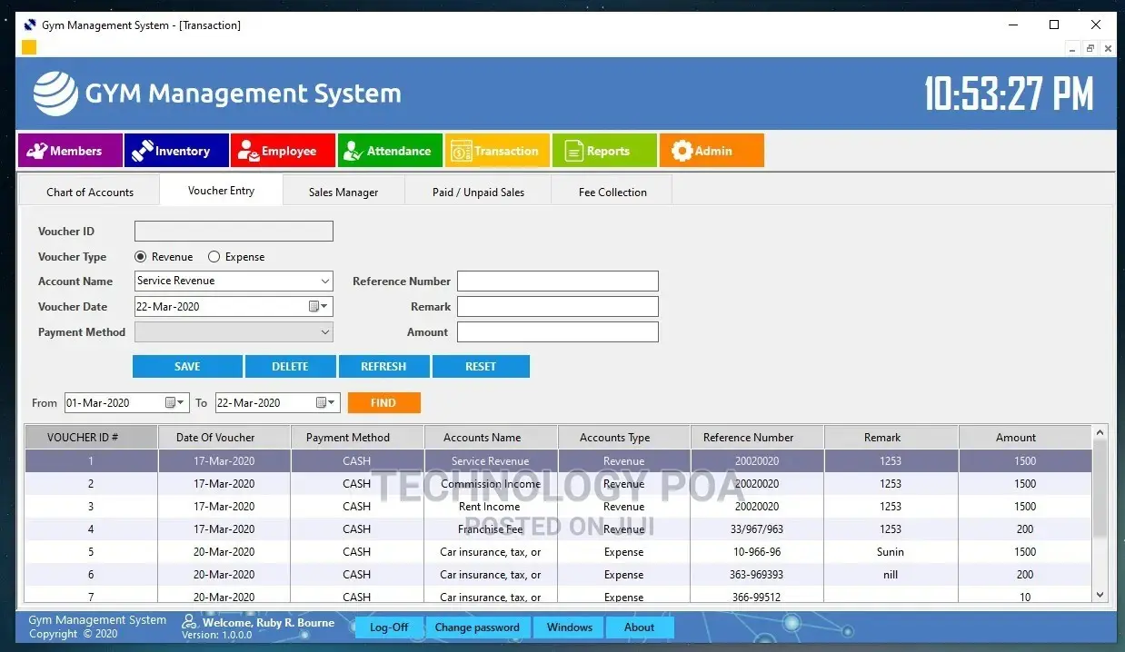 Gym Management System