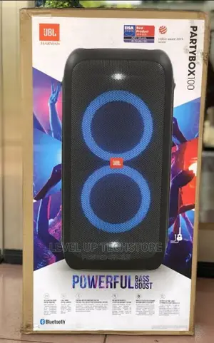 JBL Partybox 100 - High Power Portable Party Speaker - New