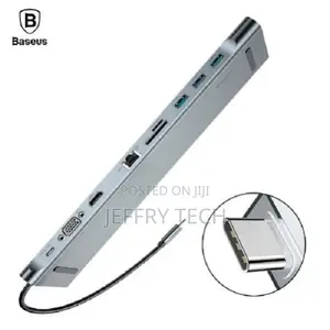 Baseus Type-C 10in1 Super Hub With 1080p Hdmi 1000mbps Lan S