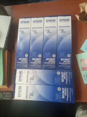 Epson Ribbon Catridge Lx 350 Black for Dotmatrix Printer