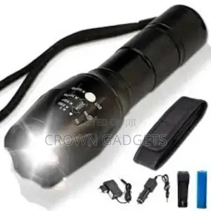 T6 5-Mode Memory LED Flashlight Torch