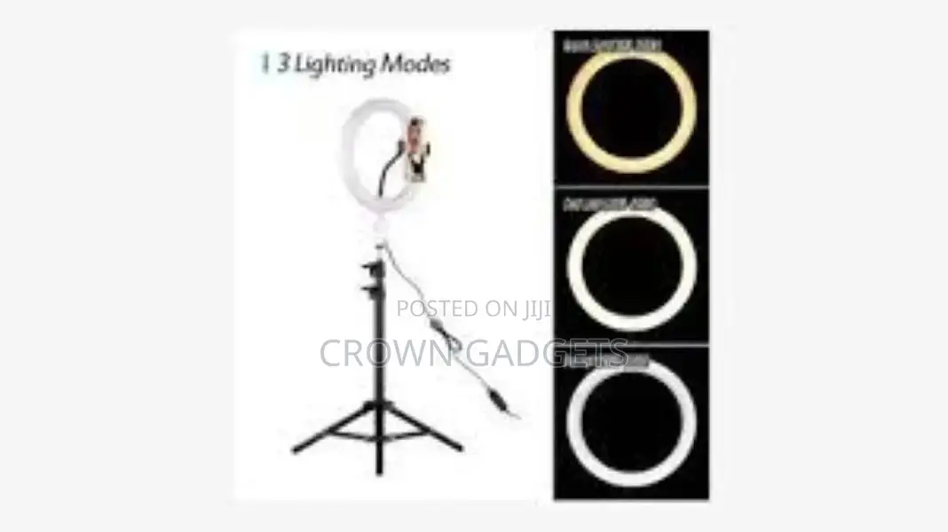 10-Inch Ring Light Tripod, Desktop Led Ring Light