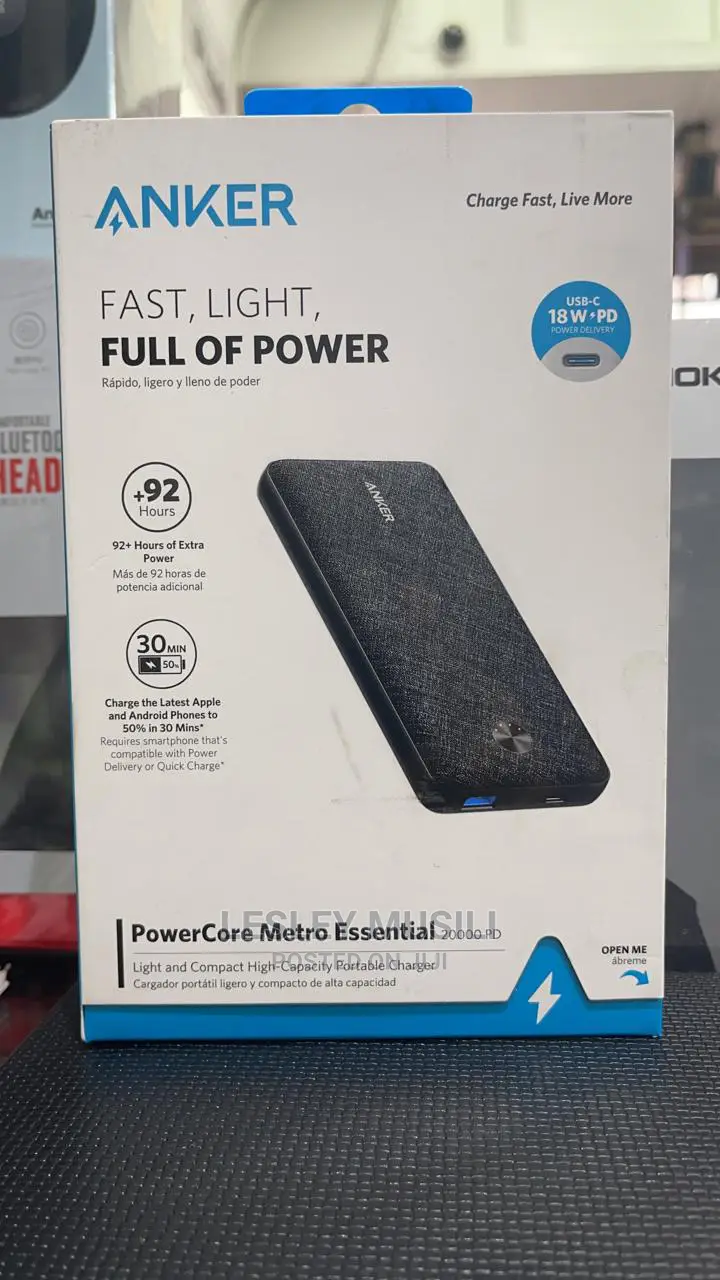 Anker Powercore Metro Essential 20000PD