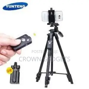Yunteng 5208 Aluminum Mobile Cell Phone Bluetooths Tripod