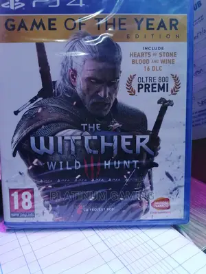 The Witcher 3 Wild Hunt;Game of the Year