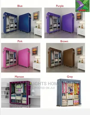 3 Column Portable Wardrobes
