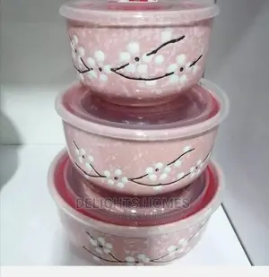 3pcs Set of Ceramic Bowls