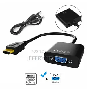 HDMI Input to VGA Output-Hdmi to VGA Converter Adapter for P