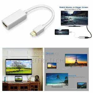 Mini Displayport DP Thunderbolt to HDMI Adapter for Macbook