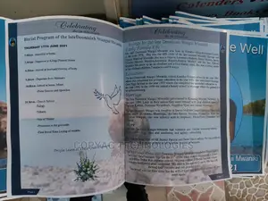Designing and Bulk Printing on Funeral Programs