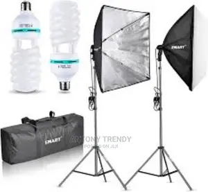Amazing Softbox Lighting Kit Photo Studio Equipment Photogra