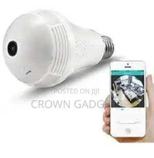 1080P Wireless IP Panoramic Camera Bulb Light