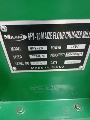 Maize Flour Rollermill and Crusher Machine