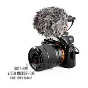 Boya by-Mm1 Video Microphone Youtube Vlogging Facebook Lives