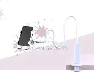360 Rotating Universal Car Holder Stand Metal Lazy Bed