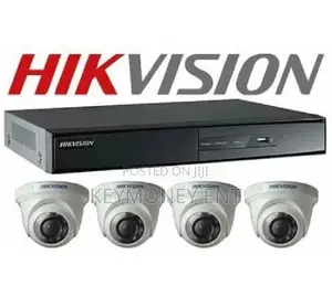 Hikvision Full HD (2MP) 4 CCTV Camera 4ch.Full HD DVR Kit