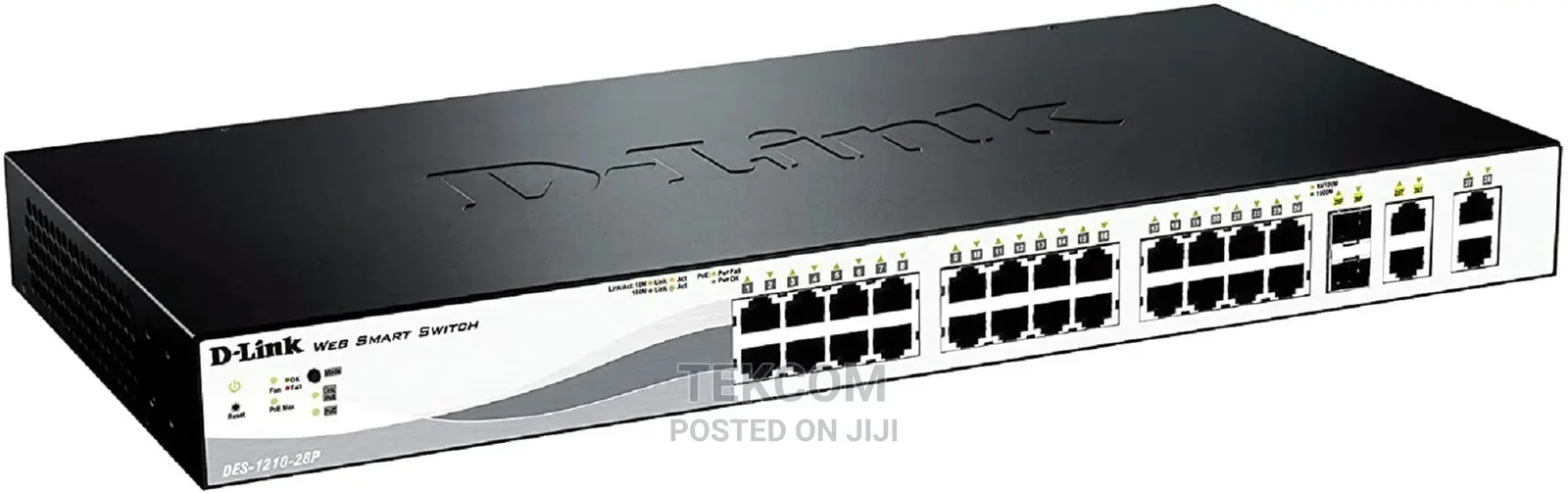 D-Link DES-1210-28P 24-Port Fast Ethernet Poe Switch