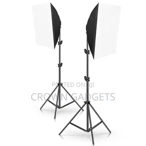 Softbox Lighting Kit - 50W E27 3000-6500k Dimmable Bi-Color