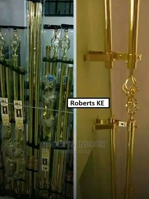 2m Double Curtain Rod