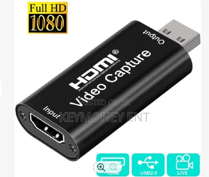 USB 2.0 1080P Support Input AV Video Hdmi to Usb Capture