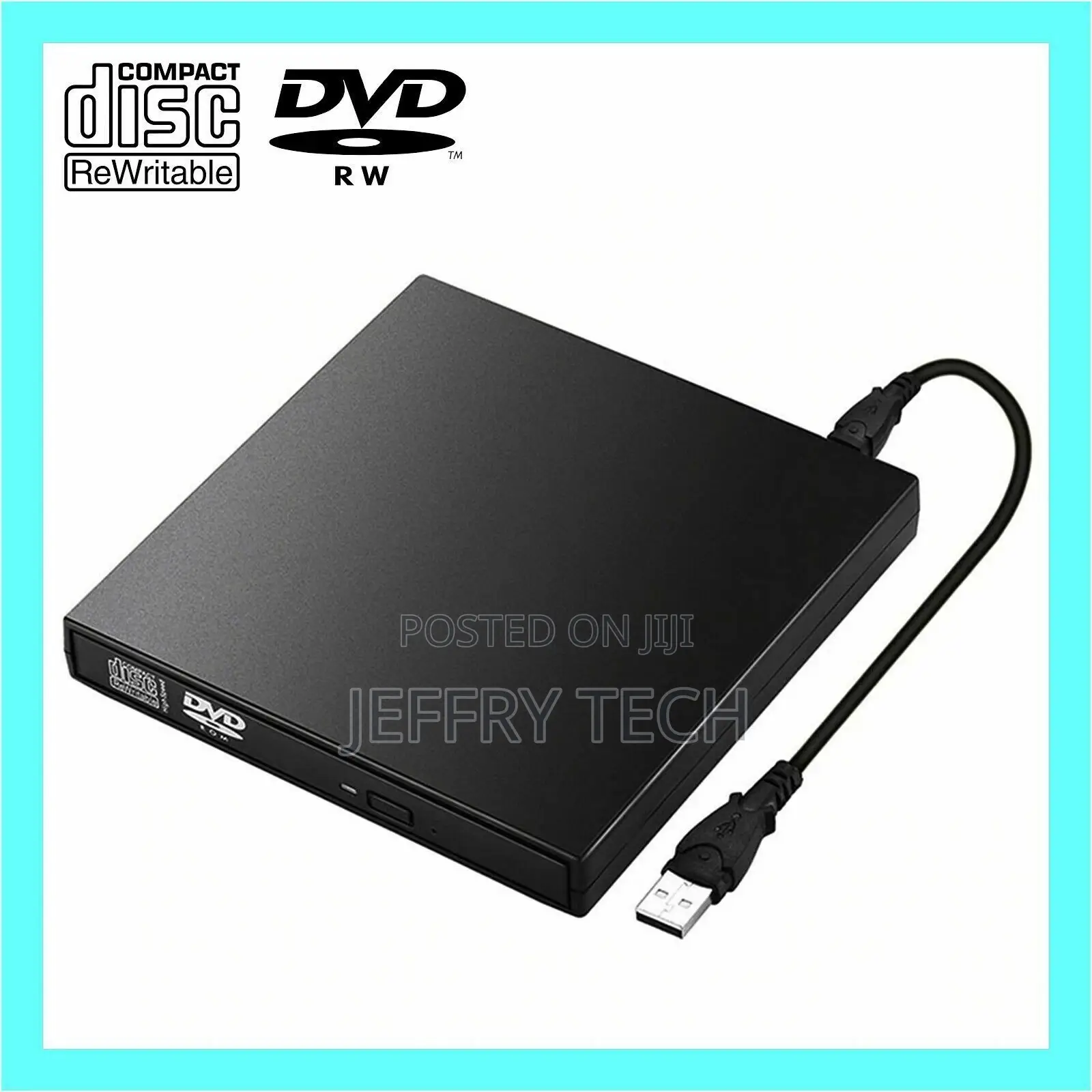 External CD DVD ROM Writer Burner Player Drive USB PC Laptop