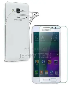 Samsung GALAXY A3 2015 Clear Case + Tempered Glass Screen Pr