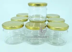 10pcs 330ml Glass Jars Mason Jars With Pop Lids