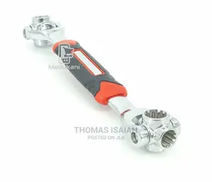 48 in 1 Multifunction Dog Bone Rotating 8 Socket Spanner Wre