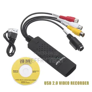 Video Grabber Capture Card Hi8 VCR VHS to Digital DVD Conver