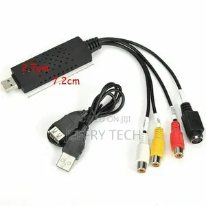 USB 2.0 VHS TV Tapes to DVD VCR Audio Video Converter Captur