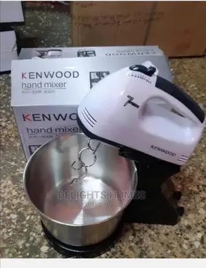 Electric Hand Mixer With Bowl
