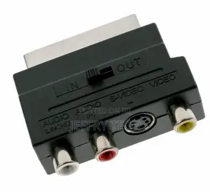 Adapter RGB Scart 3 Rca + S-Video 20 Pin Scart