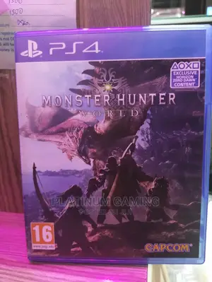 Ps4 Monster Hunter World Used